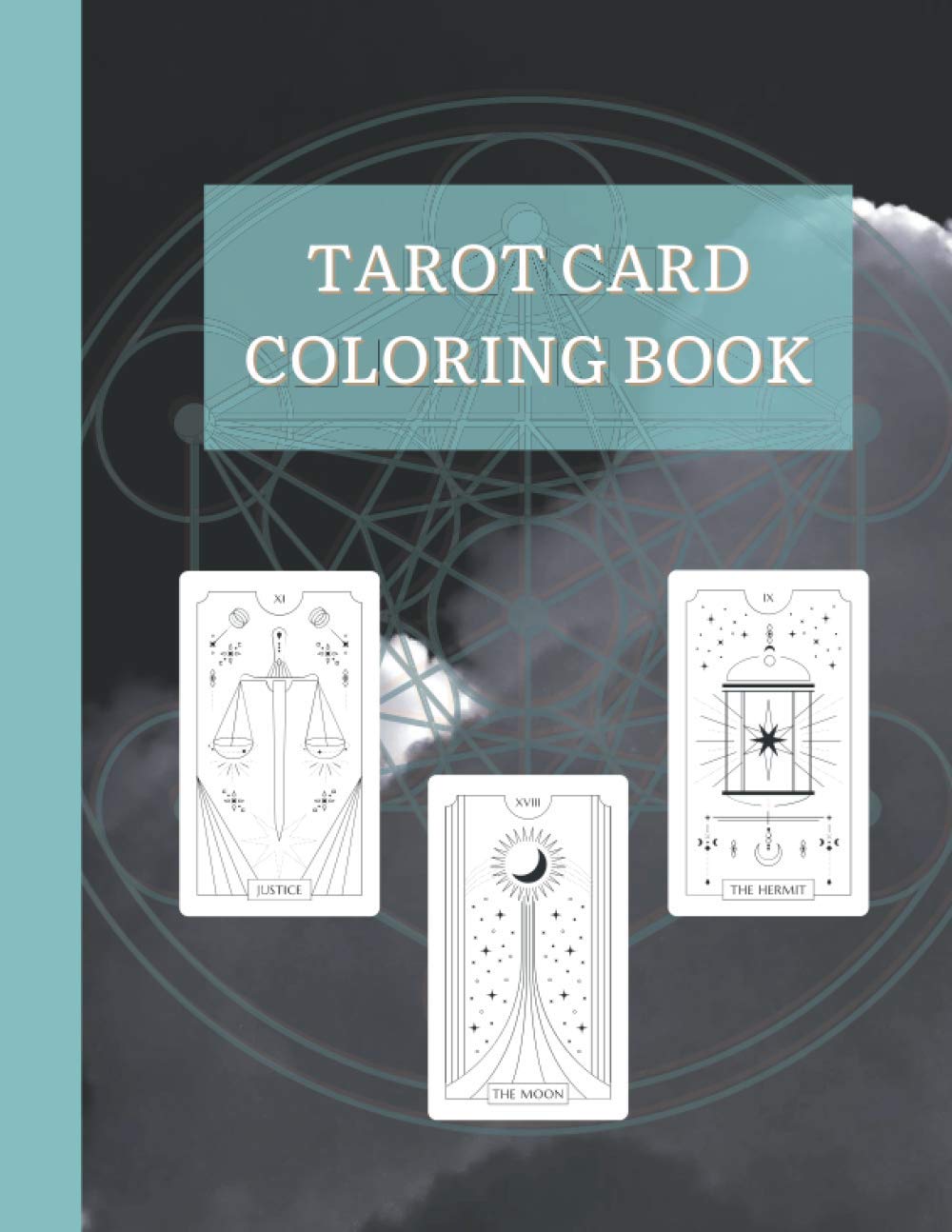 Tarot Card Coloring Book Beautiful Mysticism and Healing Tarot Deck