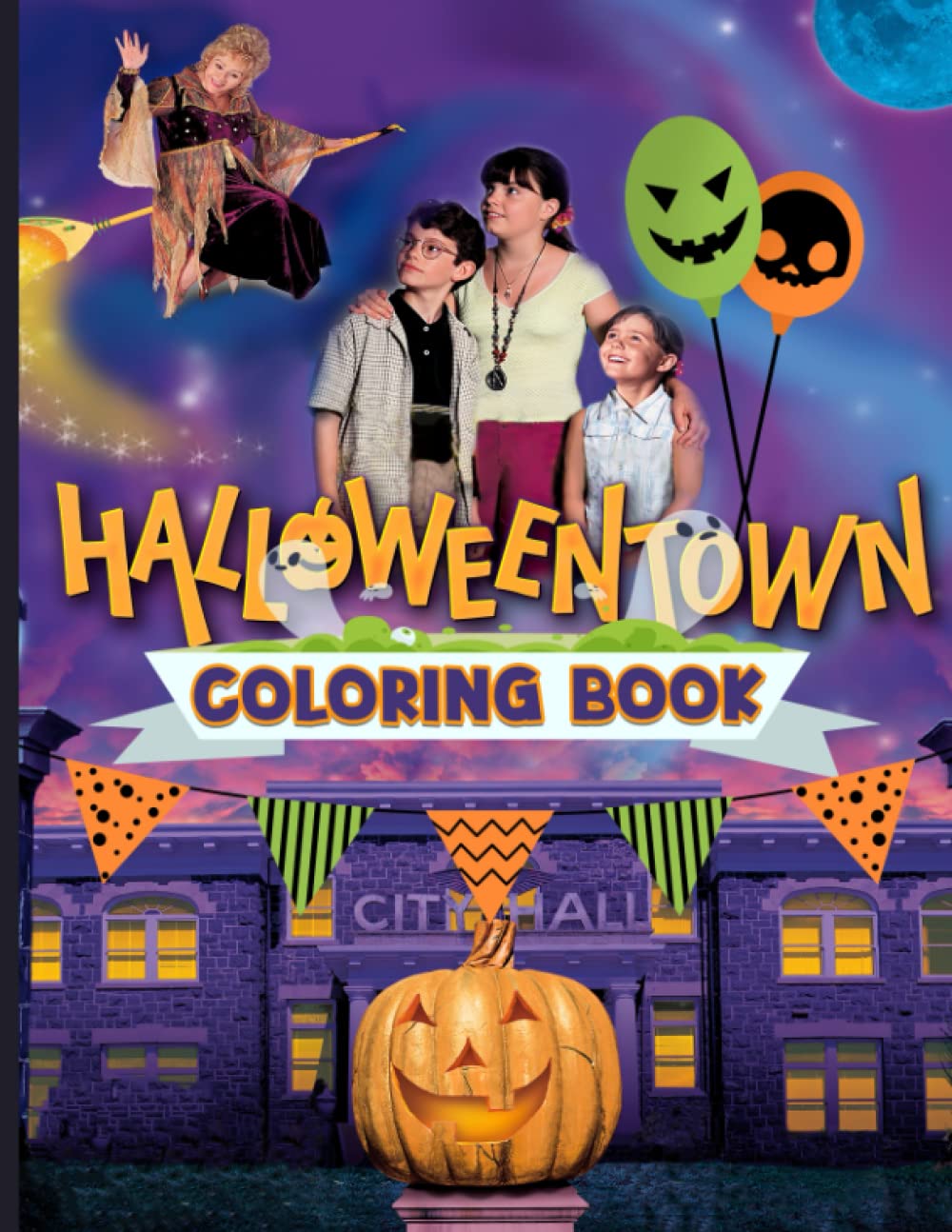 Halloweentown Coloring Book All Amazing Premium Relaxing Books For