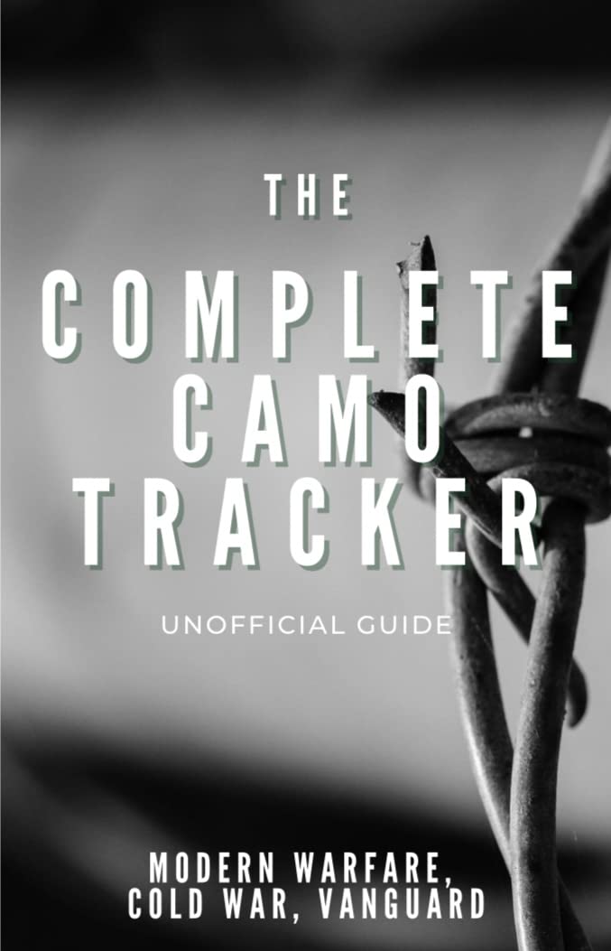COD Complete Camo Tracker Modern Warfare, Cold War, Vanguard by Samantha Solivan Goodreads