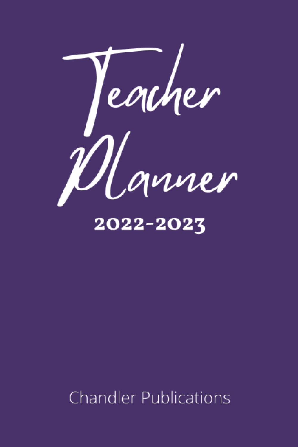 Teacher Planner Notebook Blank Lined Pages for Organizing Class