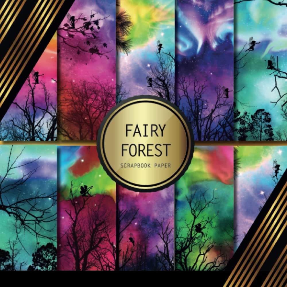 scrapbook-paper-fairy-forest-double-sided-craft-paper-for-card-making