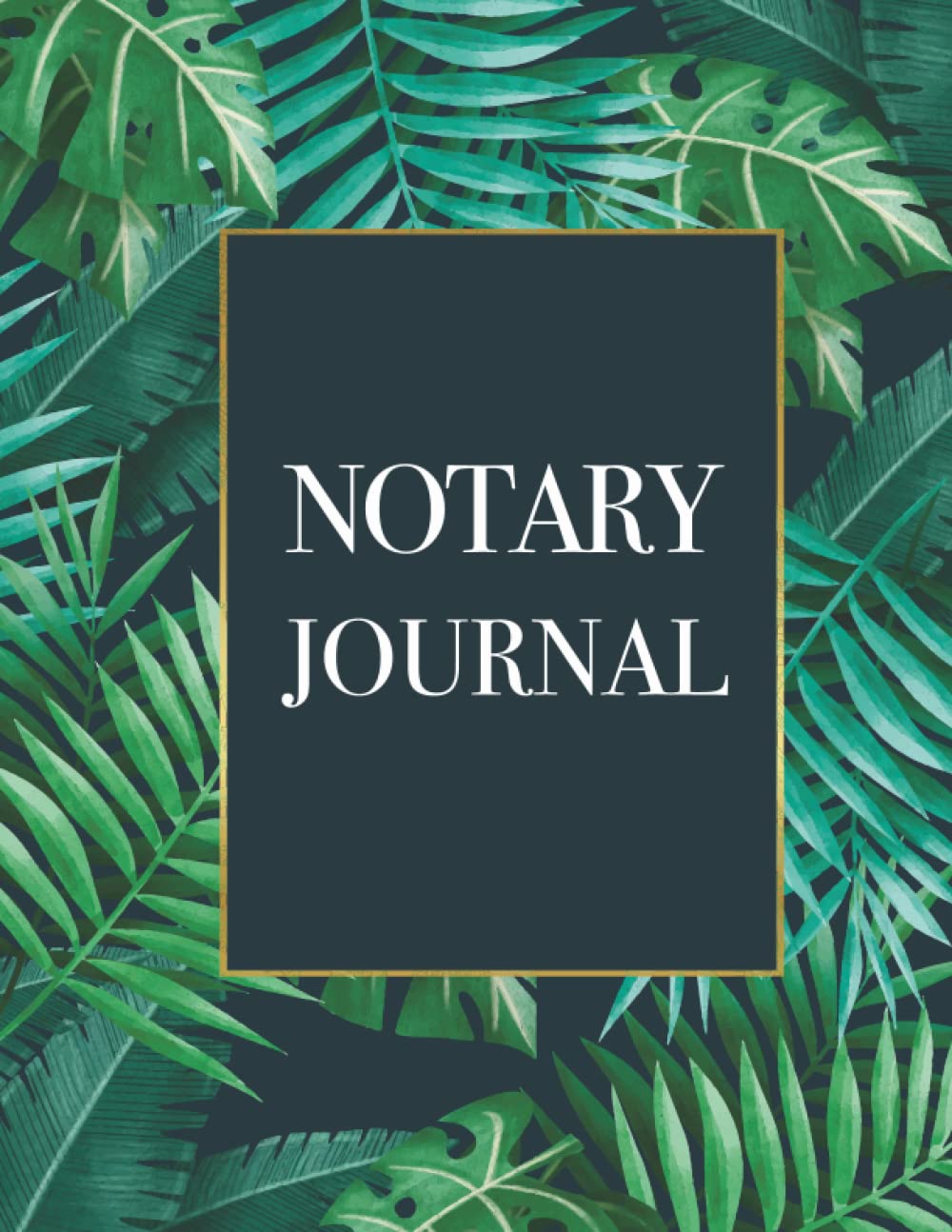Notary Journal Privacy Guard Log Book for Signing Agents Modern