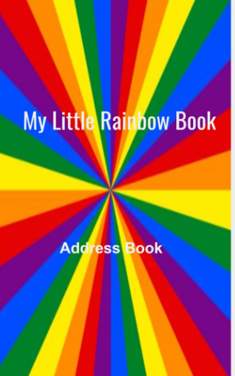 My Little Rainbow Book/Address Book Lgbt Flag rainbow abstract