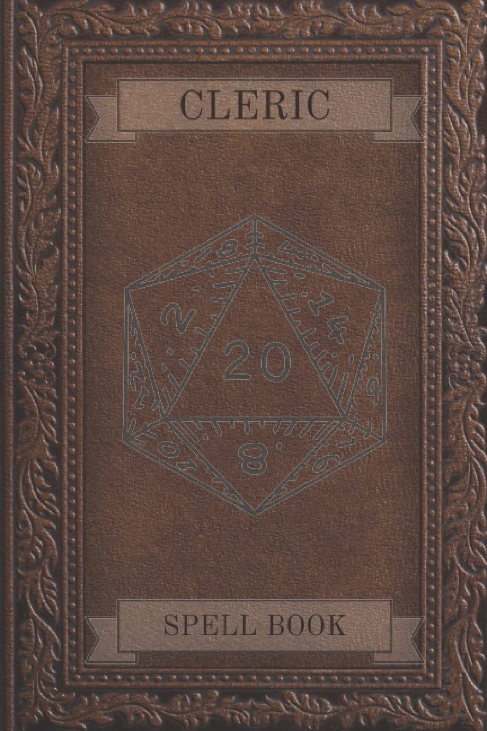 Cleric Spell Book: DnD, Pathfinder, fantasy style roleplay game spell ...