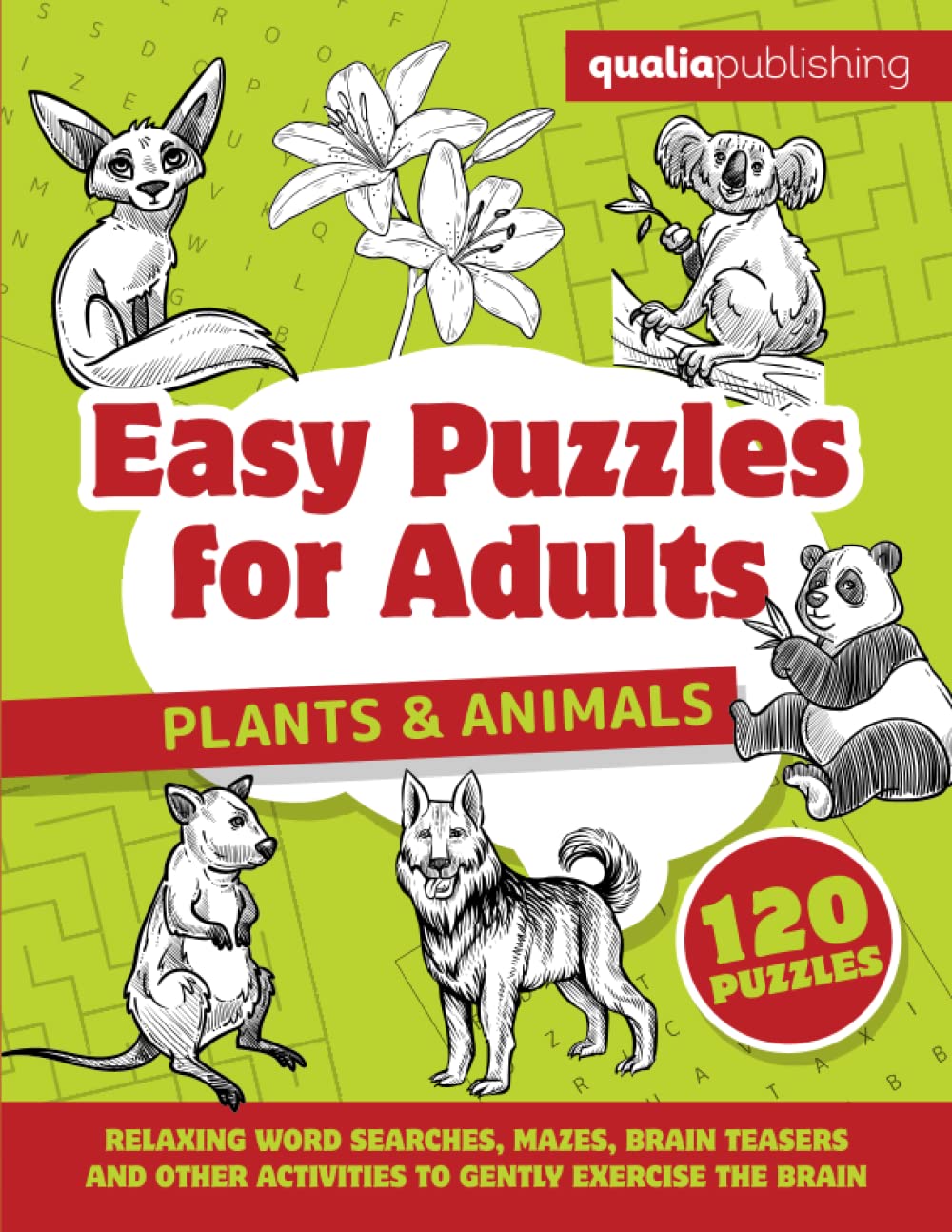 Easy Puzzles for Adults Activity Book for Seniors with Dementia