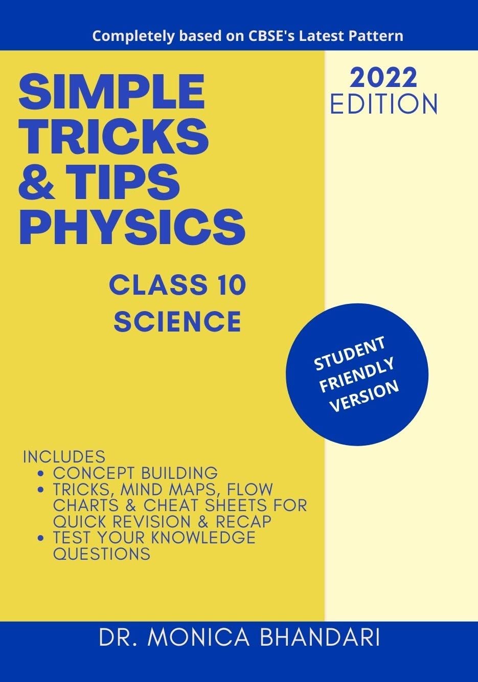 Simple Tricks & Tips Physics (CBSE Class 10th) by Monica Bhandari ...