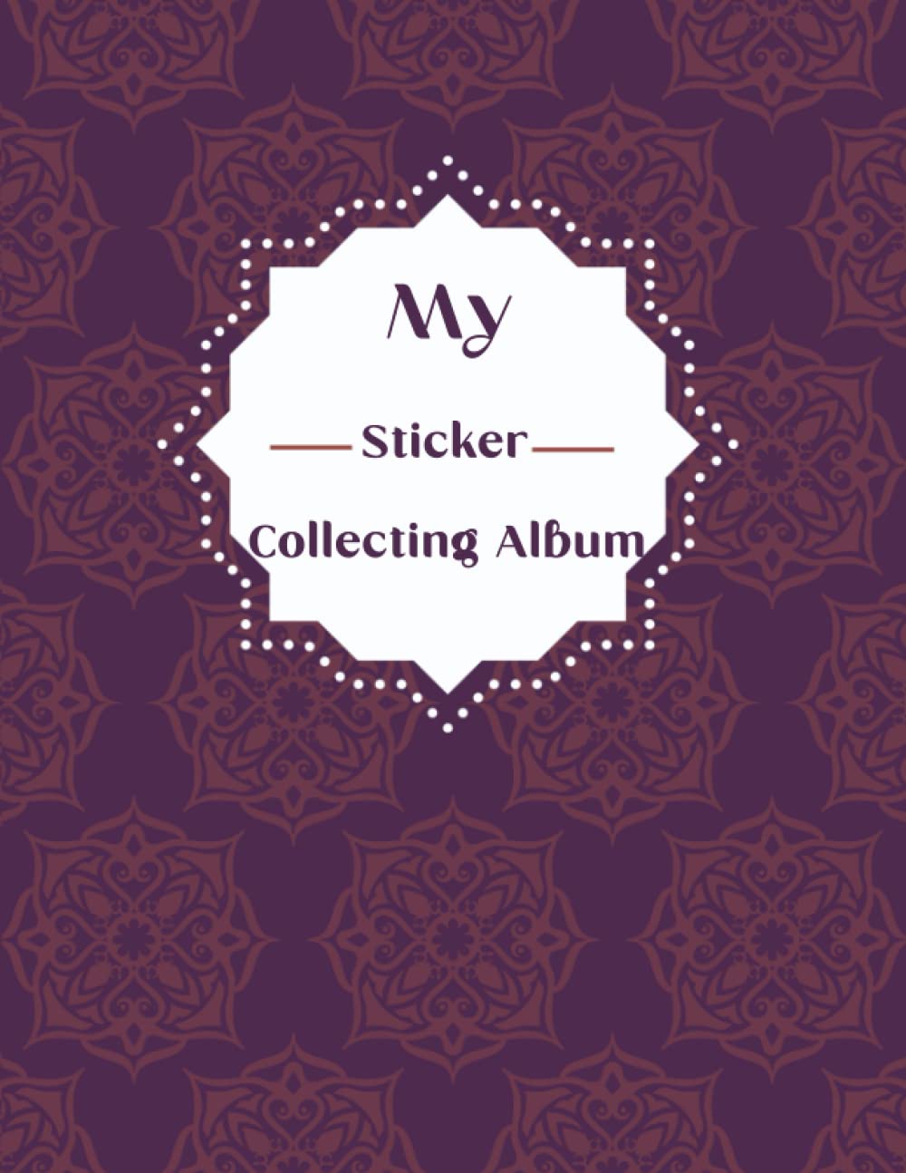 My Sticker Collecting Album Blank Sticker Book for Collecting Stickers, Empty Sticker Book