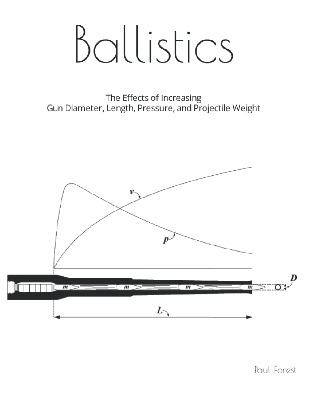 Ballistics The Effects of Increasing Gun Diameter, Length, Pressure