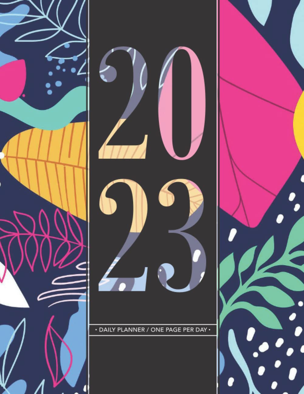 2023-daily-planner-one-page-per-day-12-months-daily-journal-for-goals