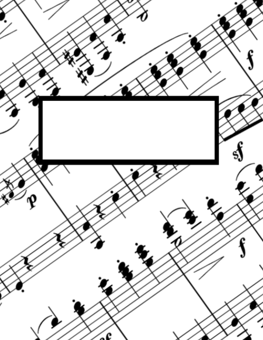 Music Note Journal The Perfect Accessory for Musicians by Snarky