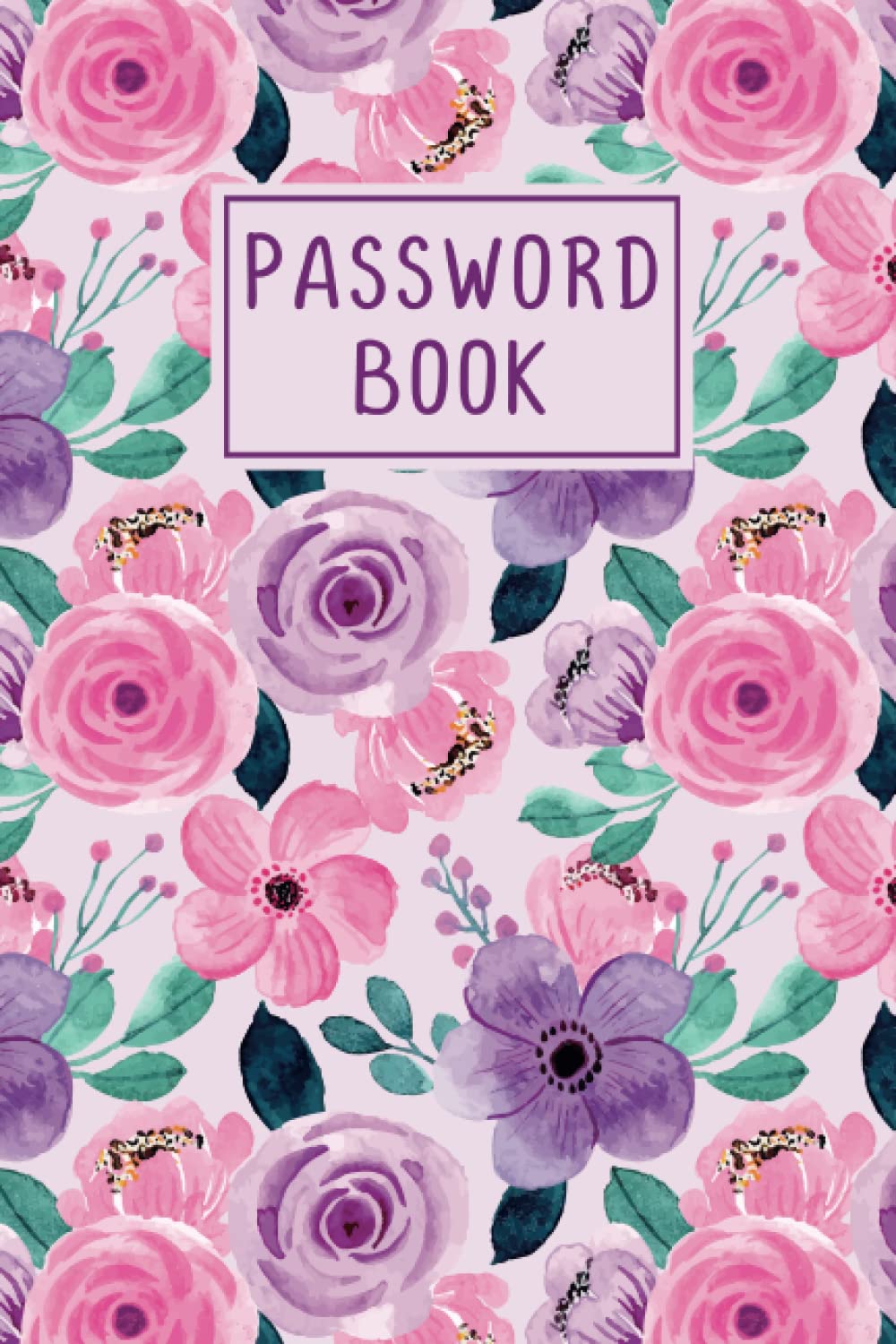 Password Book with Alphabetical tabs large print: password keeper ...
