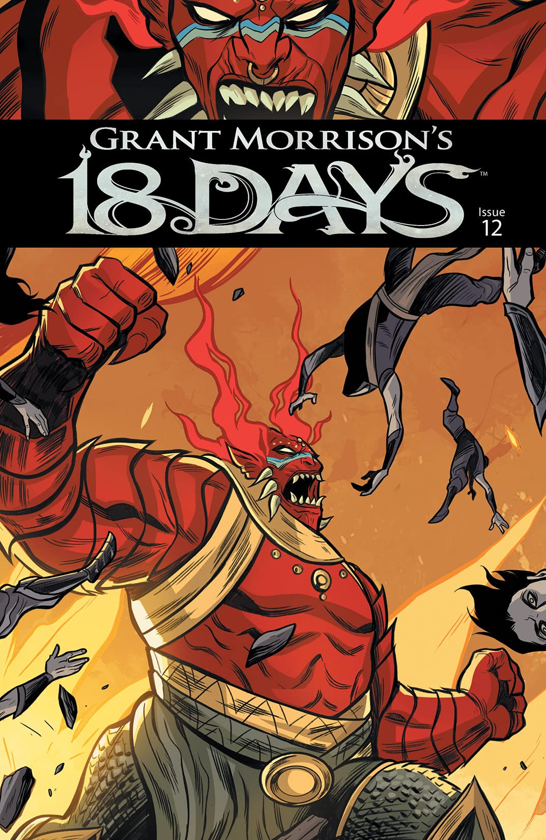 Grant Morrison's 18 Days (single issues) book cover 2