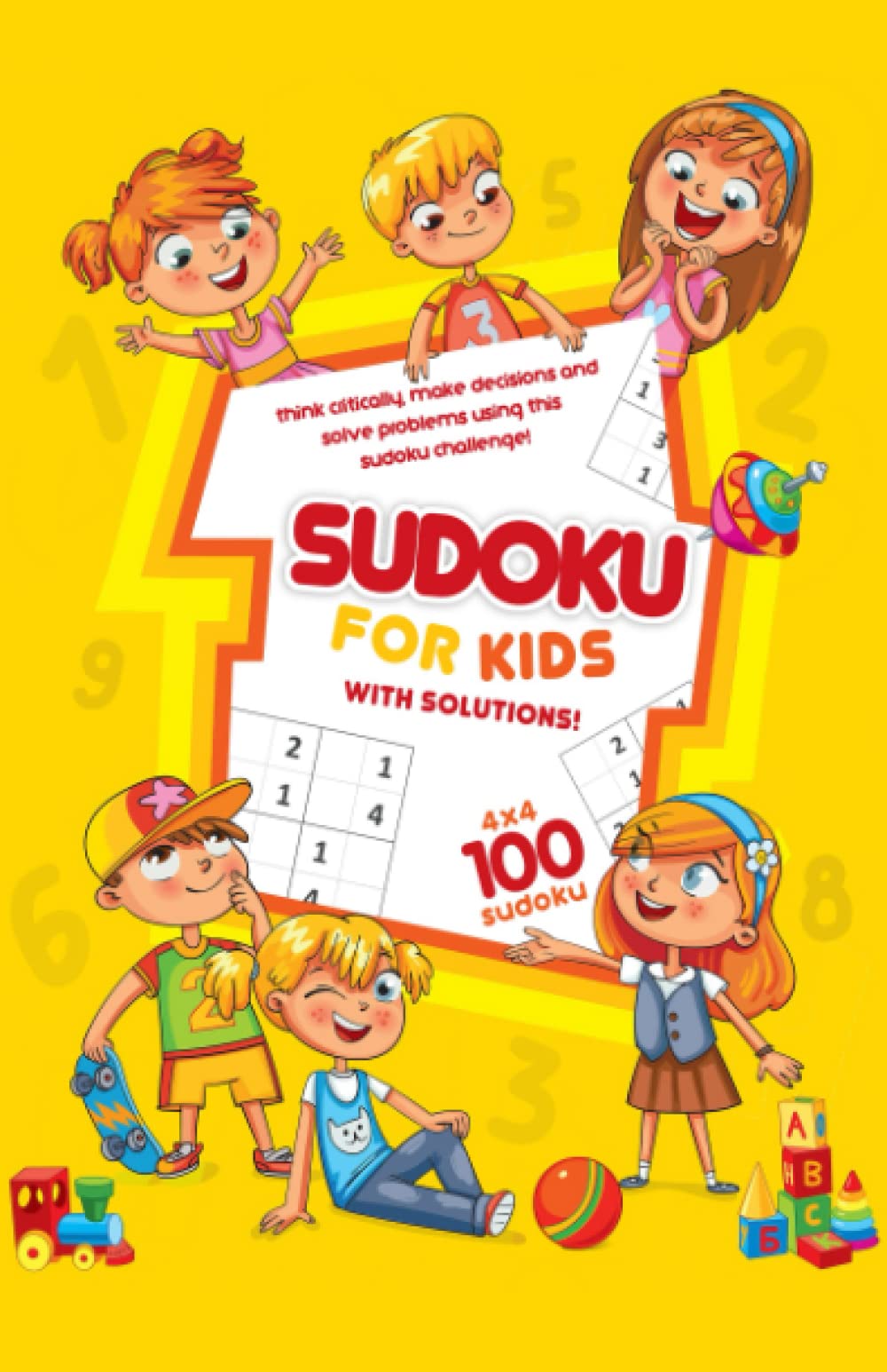 Sudoku For Kids 4X4 Easy sudoku for kids age 612, Sudoku for