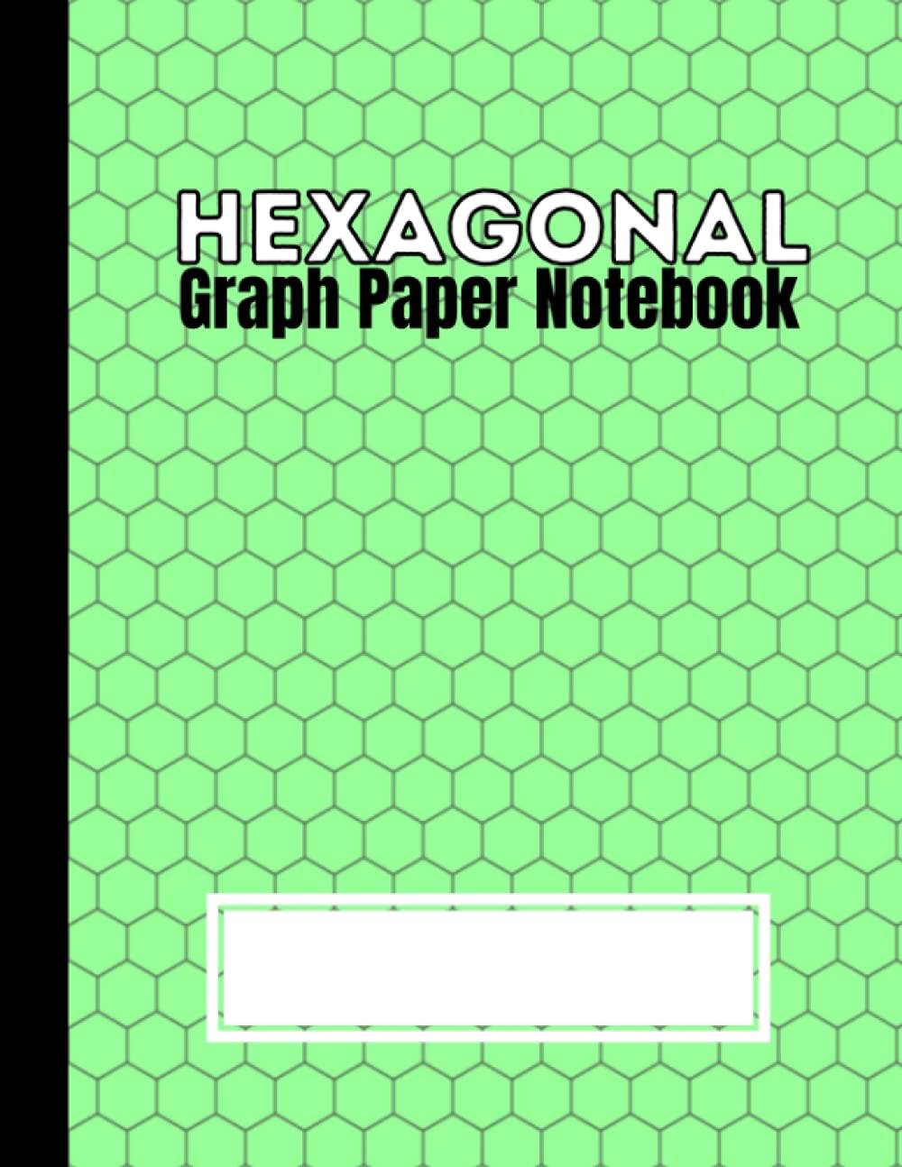 Hexagonal Graph Paper Notebook 100 Pages Small (.2" per side) Hex