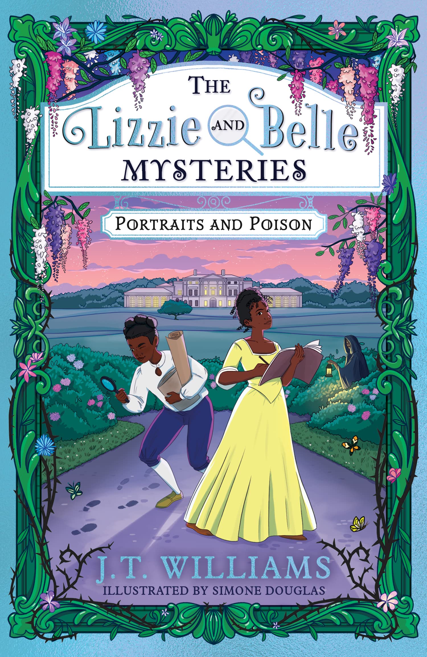 Portraits and Poison (The Lizzie and Belle Mysteries, #2)