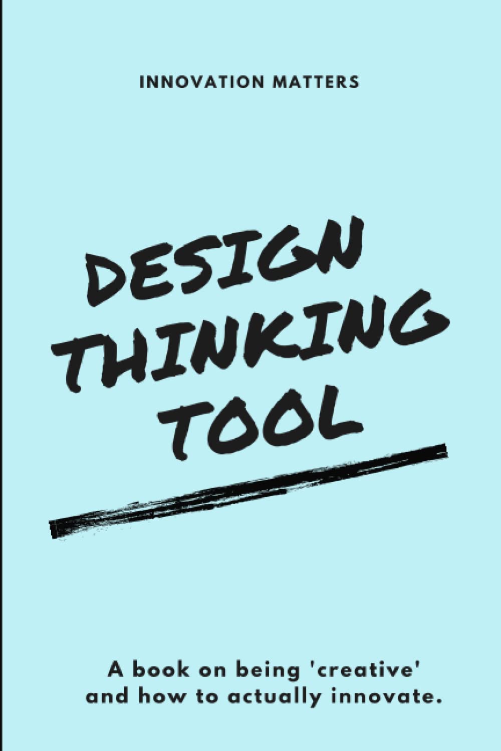 Design thinking Tool Blue Version Notebook for Daily Design Thinking