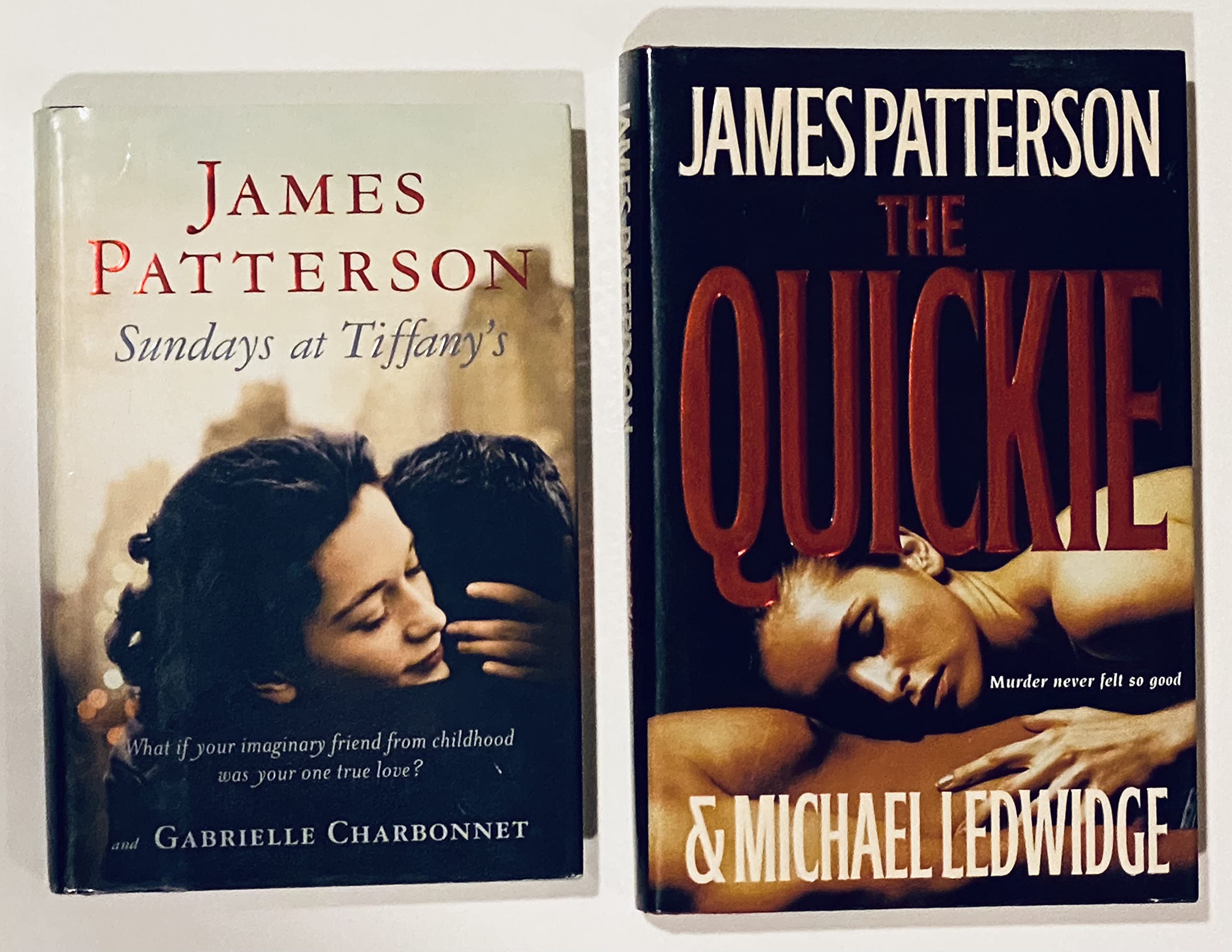 2 James Patterson Books! 1) Sundays at Tiffany's 2) The Quickie Murder