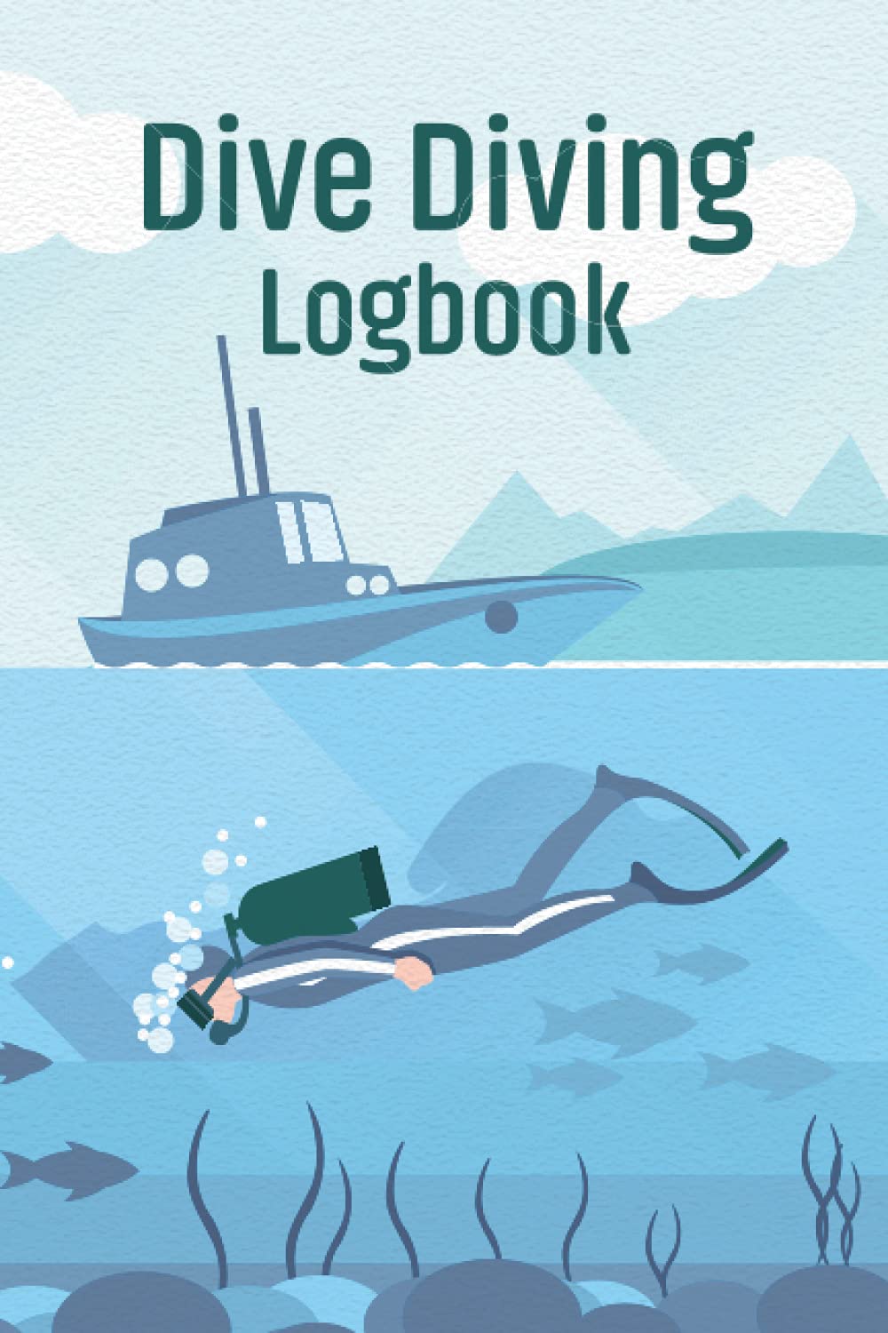 Scuba Diver Logbook Scuba Dive Journal Log Book For Men And Women