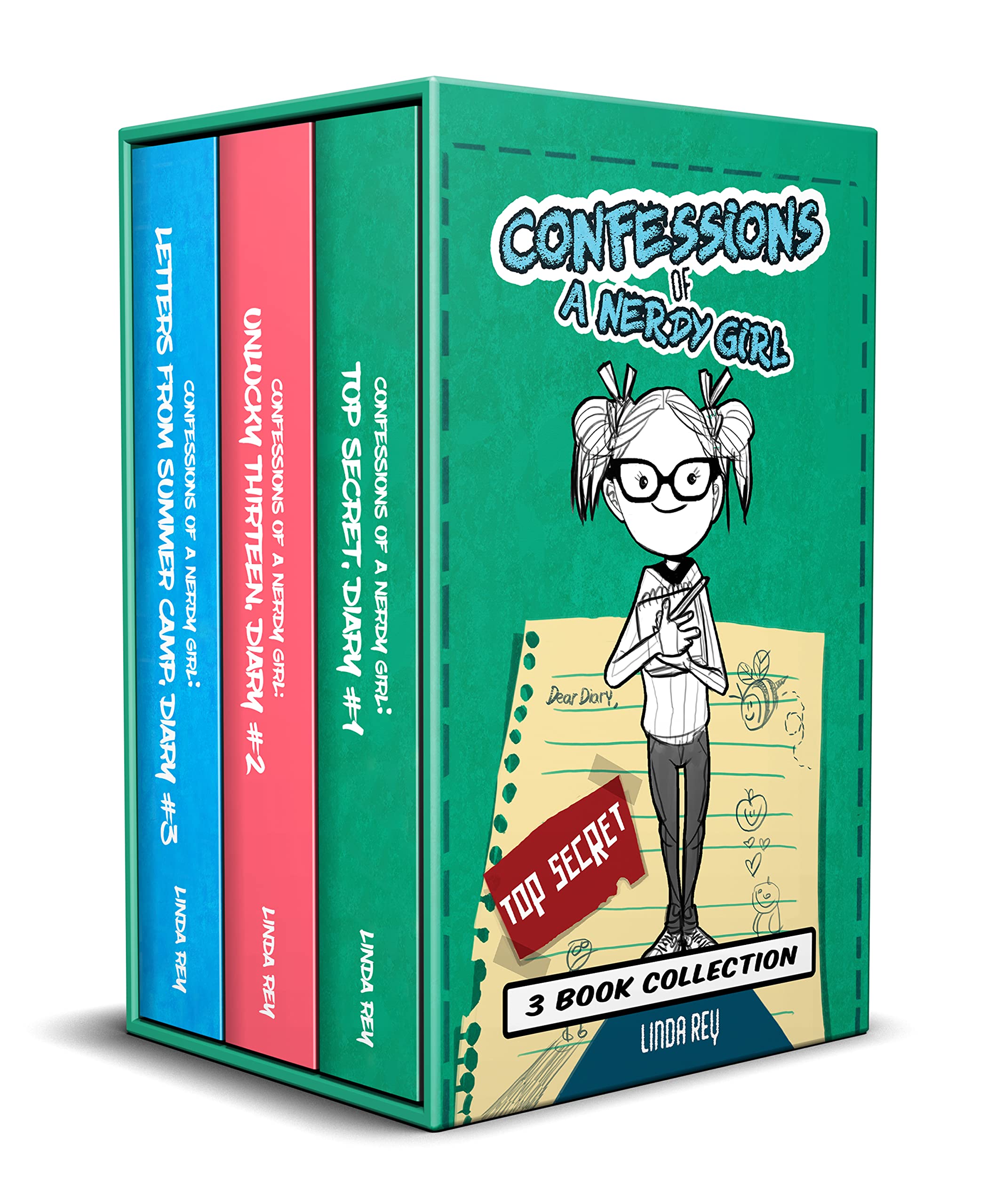 Confessions of a Nerdy Girl Diary Series, Box Set by Linda Rey Goodreads
