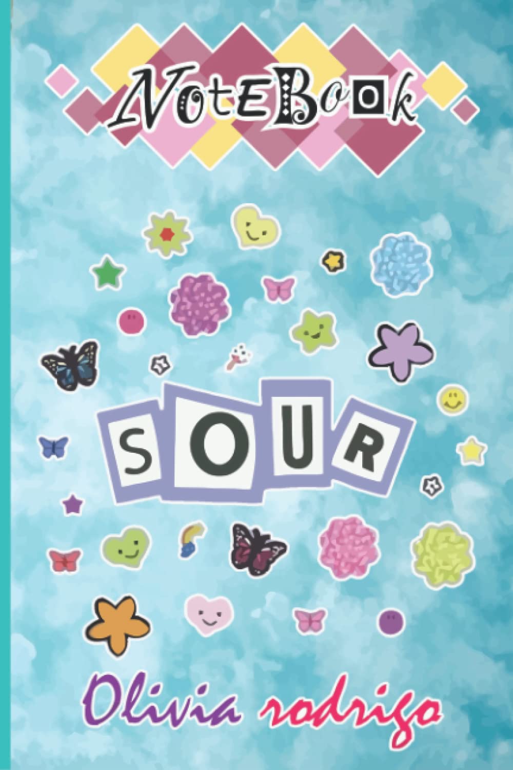 Olivia Rodrigo Notebook Singer Merch Sour Olivia Rodrigo Art Olivia