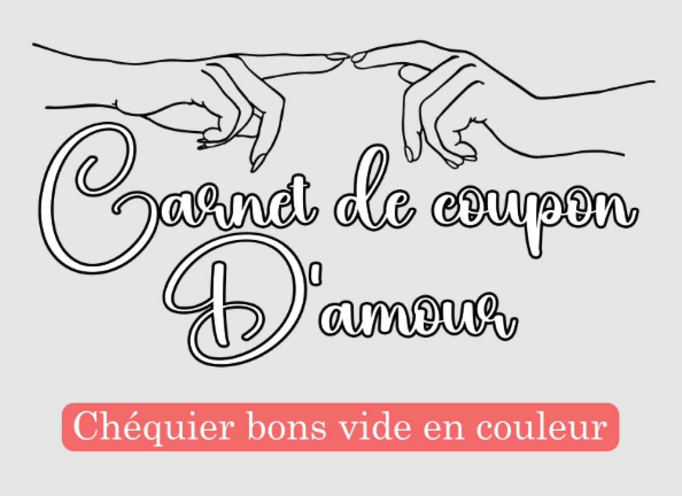 de coupon d'amour Chéquier bons vide en couleur sexy à offrir à votre chéri, romantique