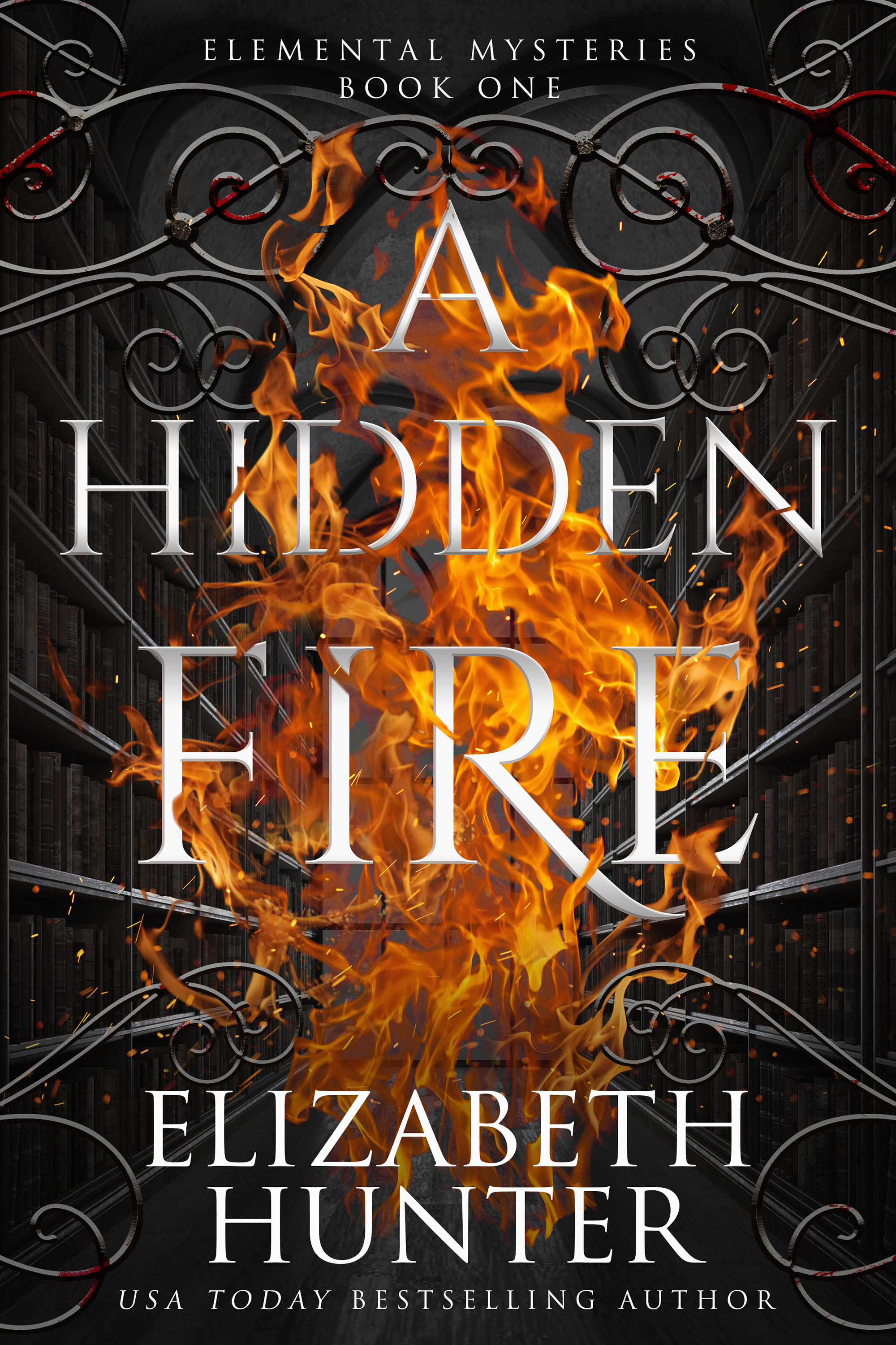 A Hidden Fire (Elemental Mysteries, #1)