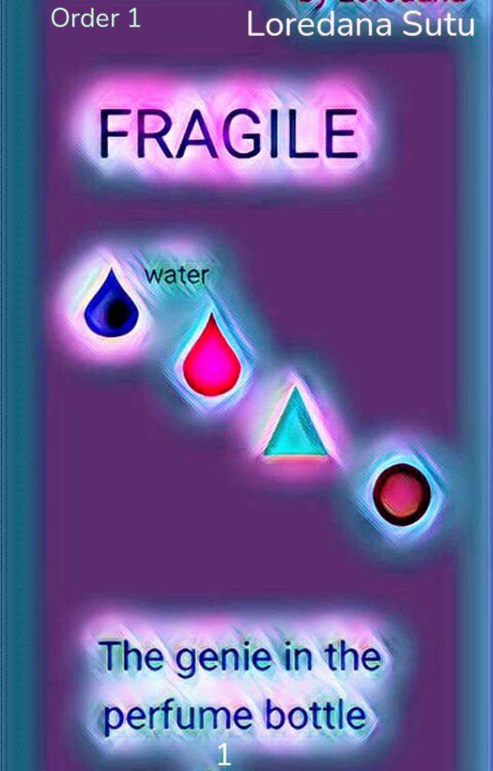 Fragile. The genie in the perfume bottle Water by Loredana Sutu