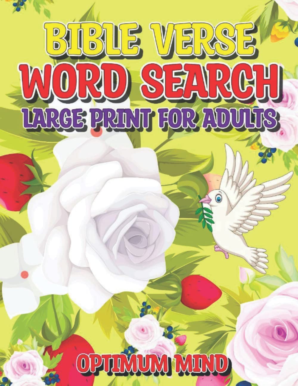 BIBLE VERSE WORD SEARCH LARGE PRINT FOR ADULTS: 68 Word Find Puzzles ...