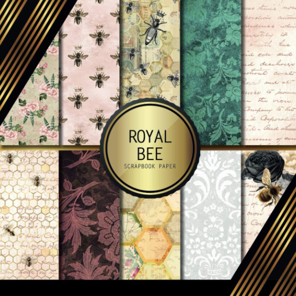 Scrapbook Paper Royal Bee Double Sided Craft Paper For Card Making, Origami & DIY Projects