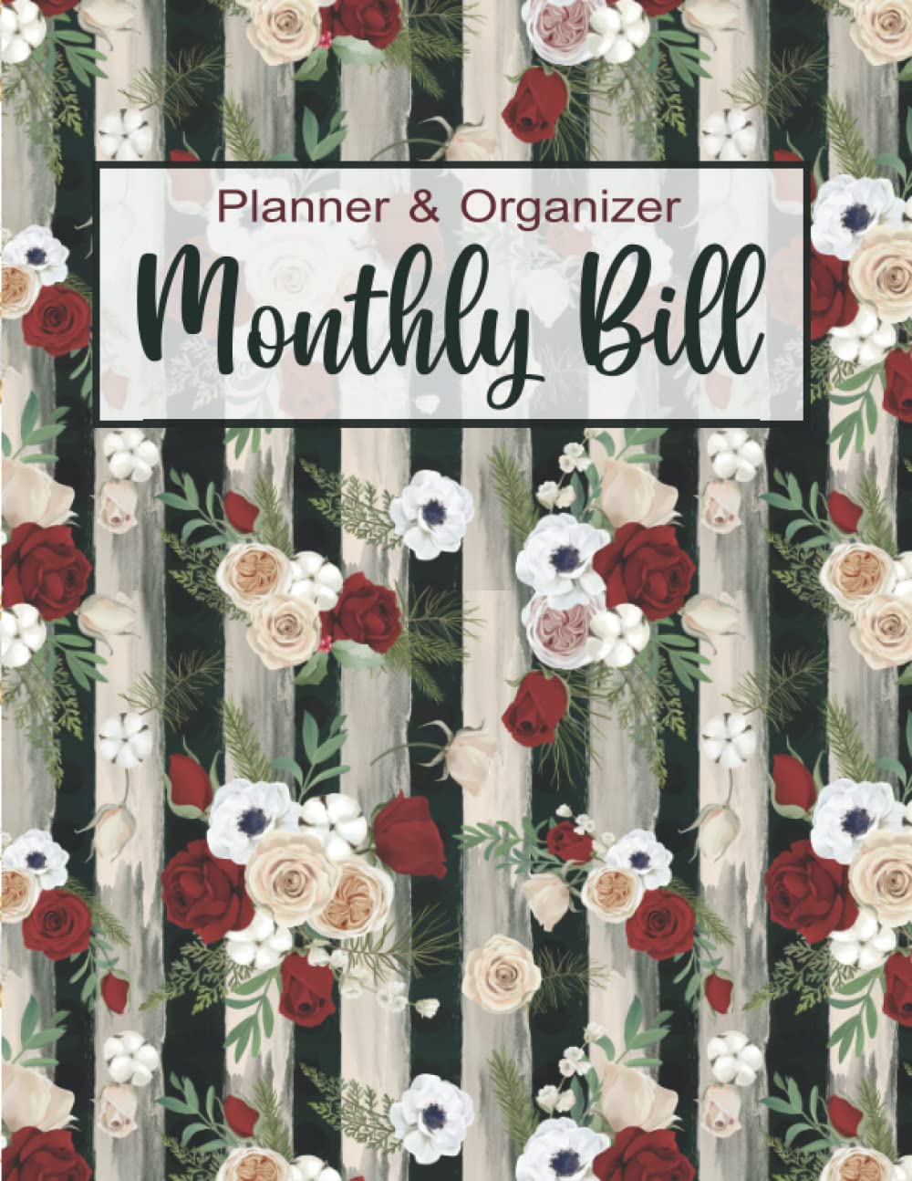 Monthly Bill Planner and Organizer Monthly Bill Payment and Organizer