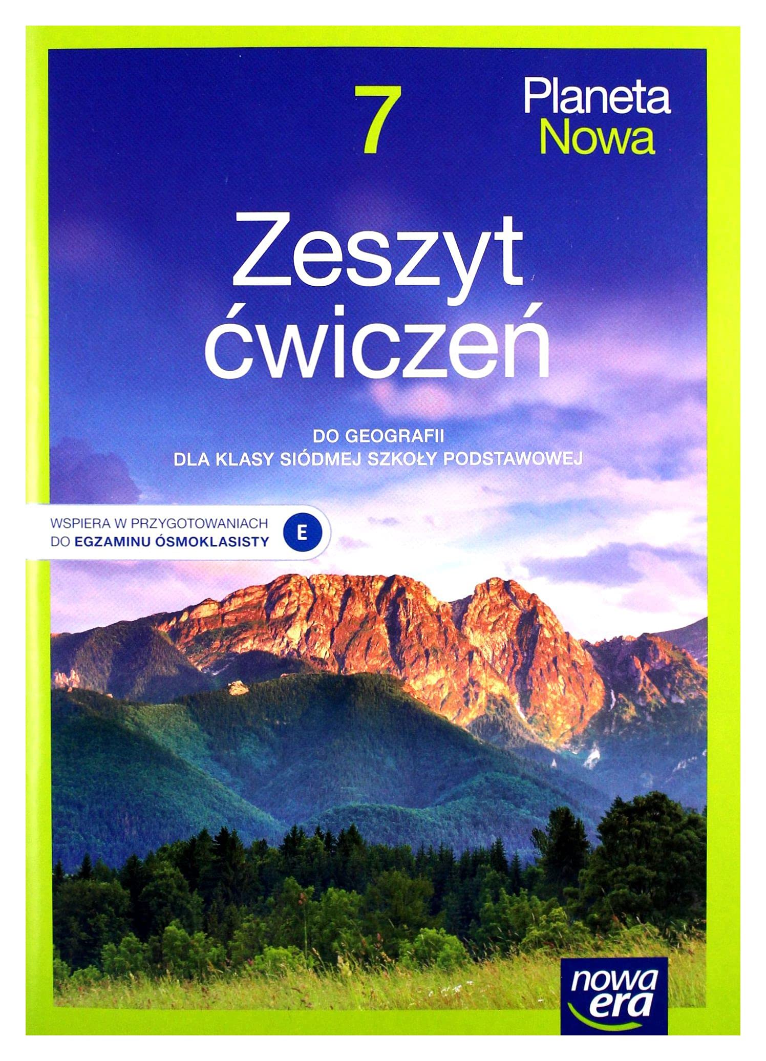Planeta Nowa. Geografia. Zeszyt cwiczen dla klasy 7 szkoly podstawowej