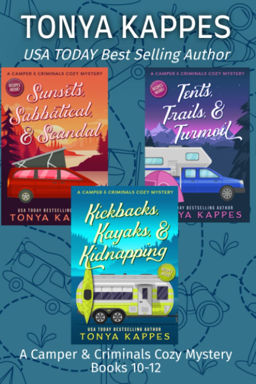 A CAMPER & CRIMINALS COZY MYSTERY SERIES BOOKS 1012 by Tonya Kappes