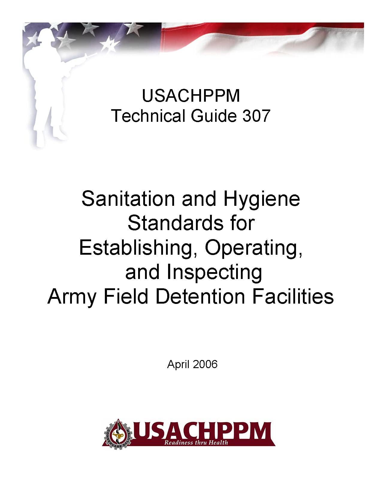 TG 307 Sanitation and Hygiene Standards for Establishing, Operating