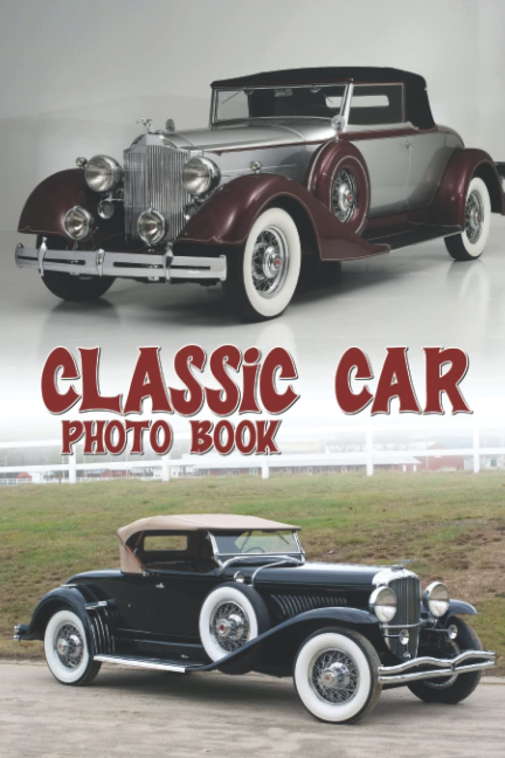 Classic Car Photo Book: Retro American Vehicles Photos For Adults