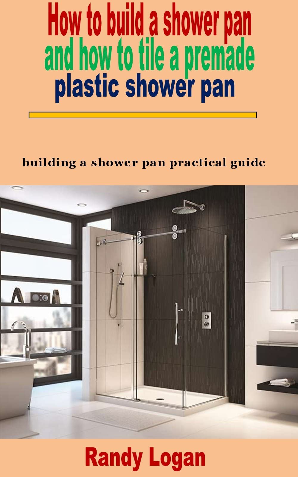 How to build a shower pan and how to tile a premade plastic shower pan