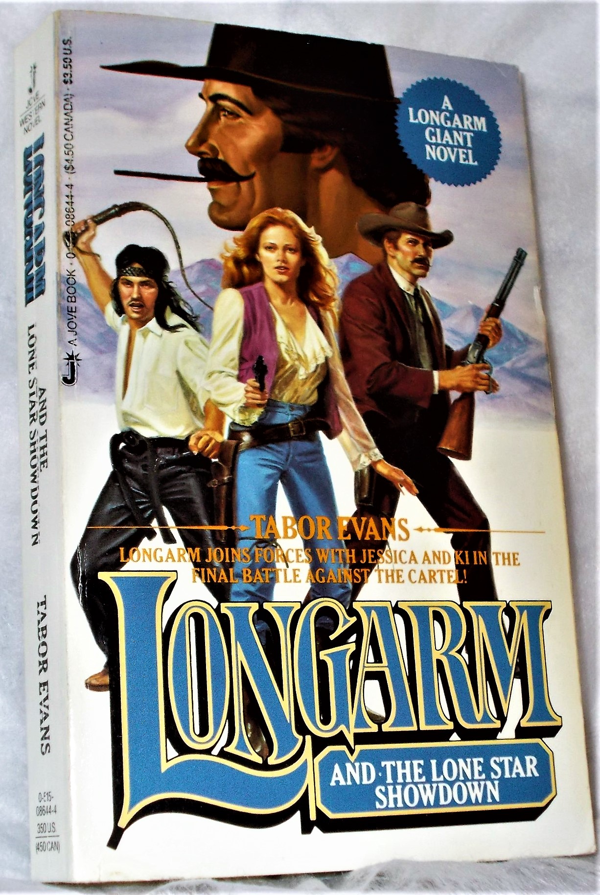 Longarm and the Lone Star Showdown (Longarm Giant, 6) by Tabor Evans