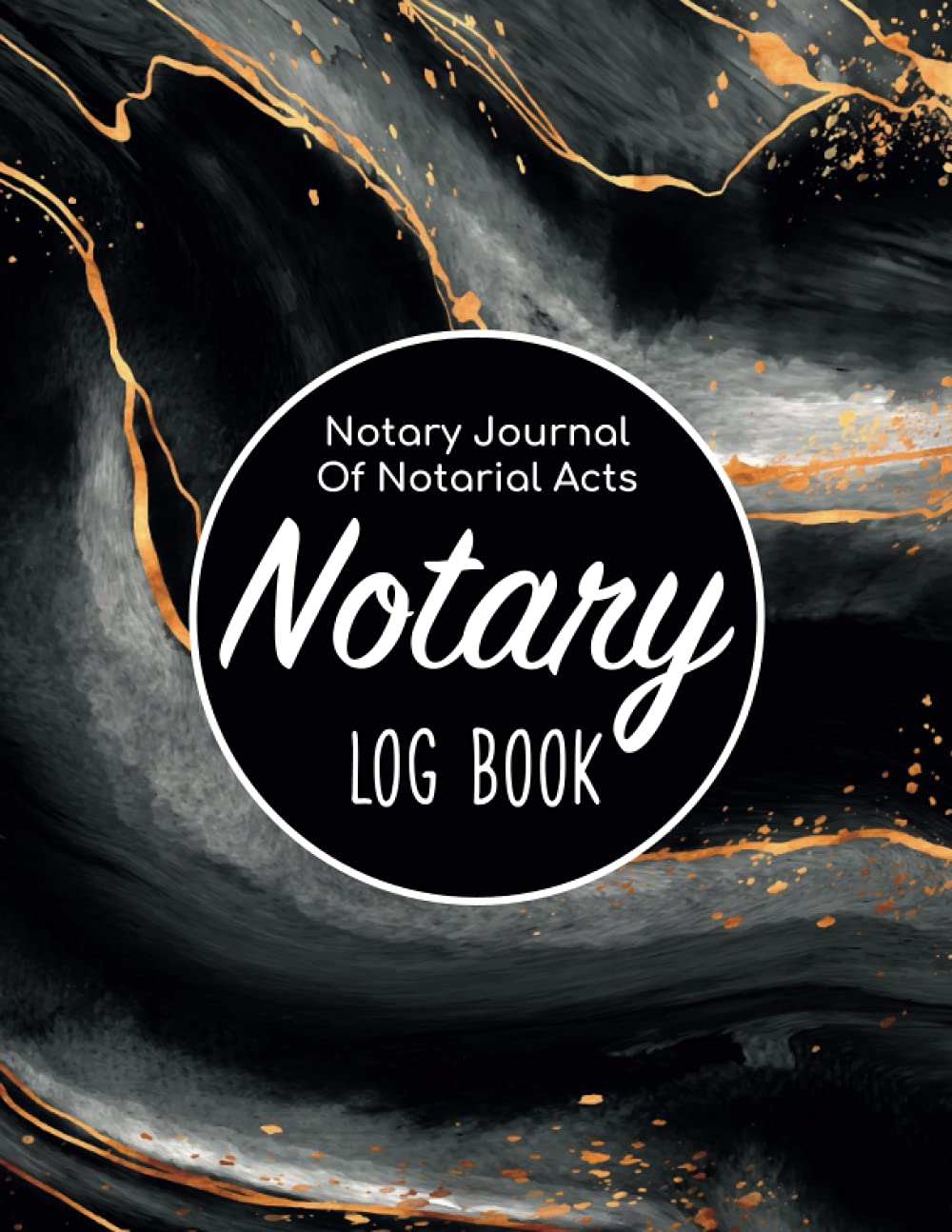 Notary Log Book Notary Journal Of Notarial Acts Official Notary