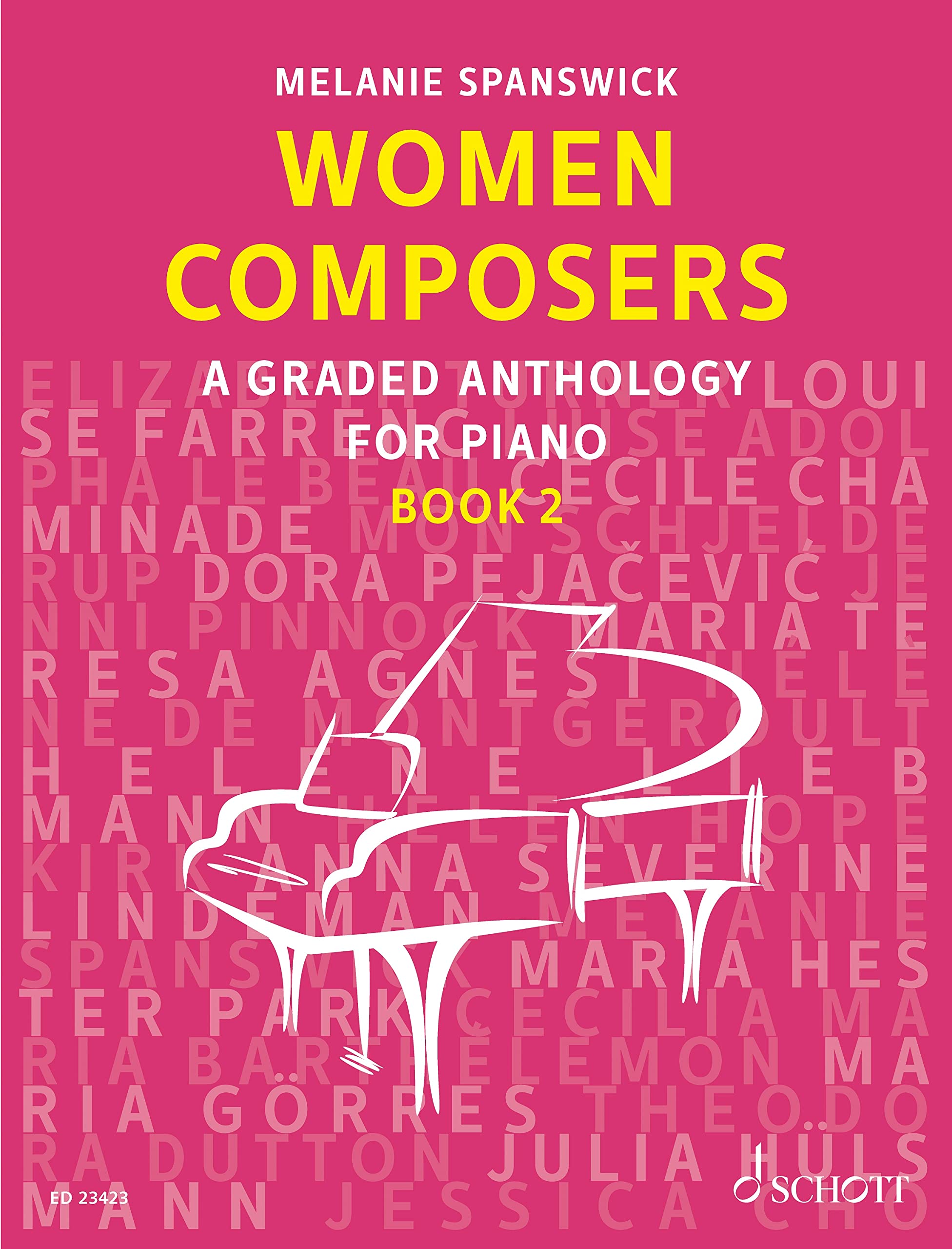 Women Composers A Graded Anthology for Piano, Book 2 by Melanie