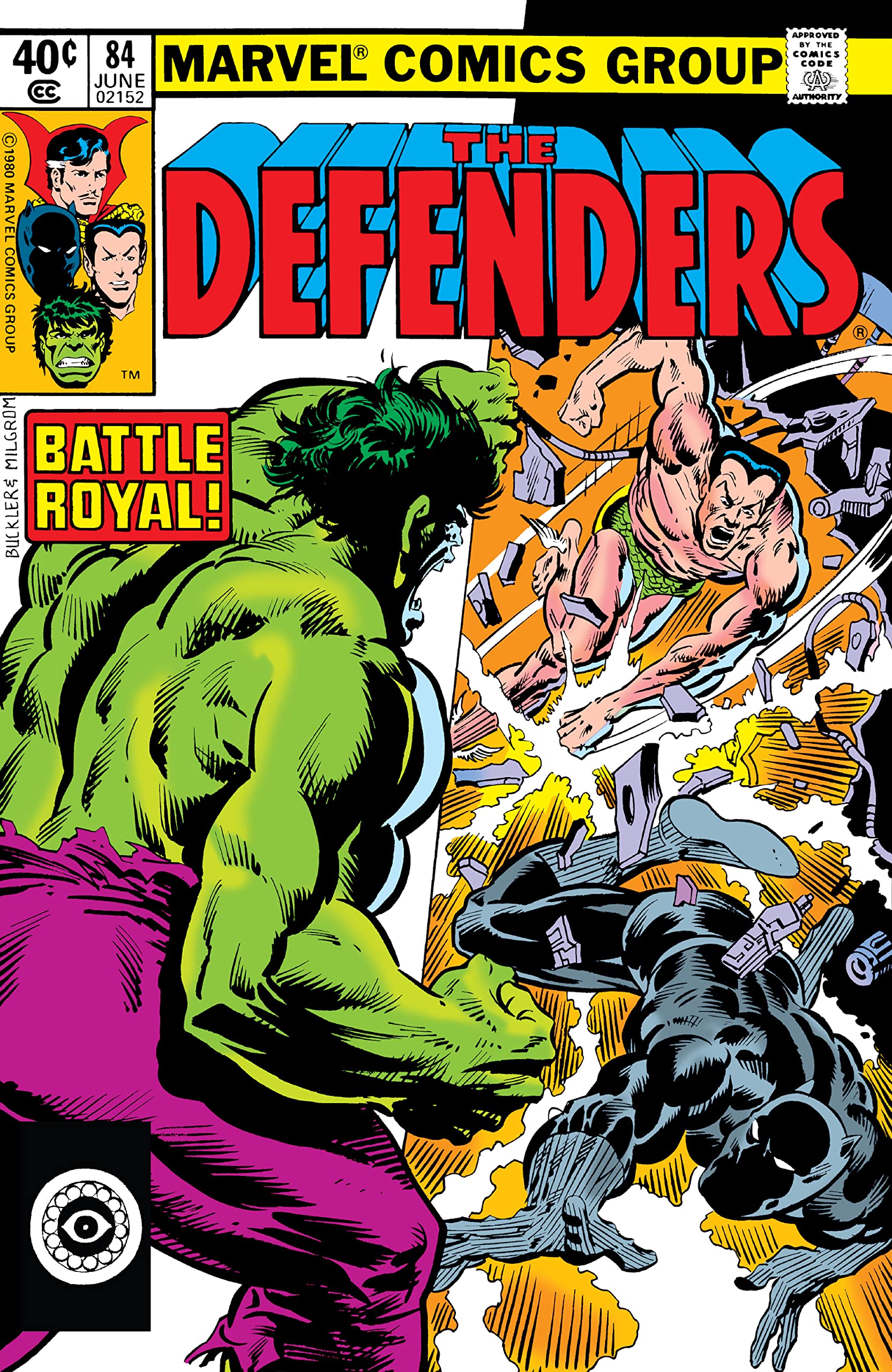 Defenders #84 book cover