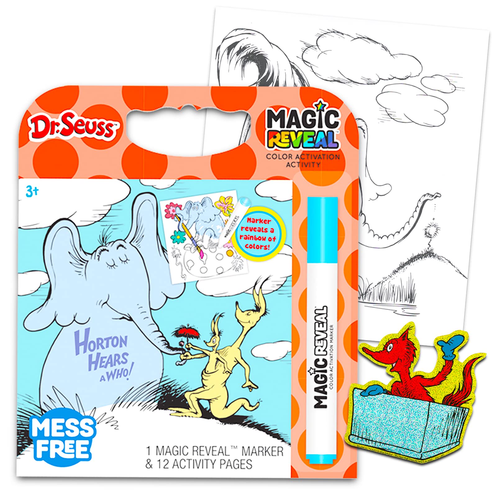 Dr. Seuss Horton Hears a Who Coloring Book Bundle Dr Seuss MessFree