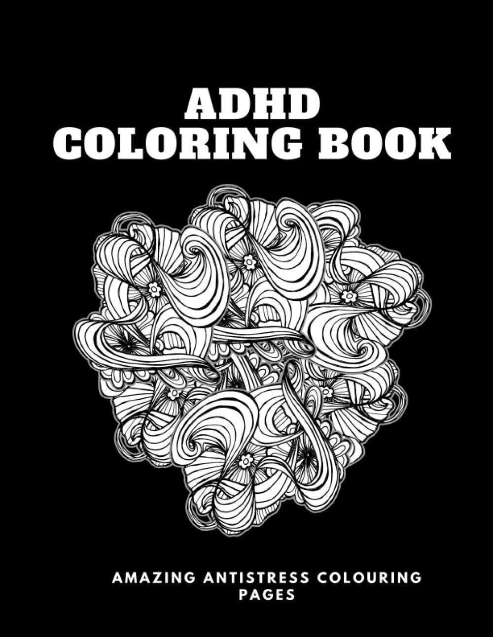 ADHD Coloring Book for Adlts Amazing - 75657313 