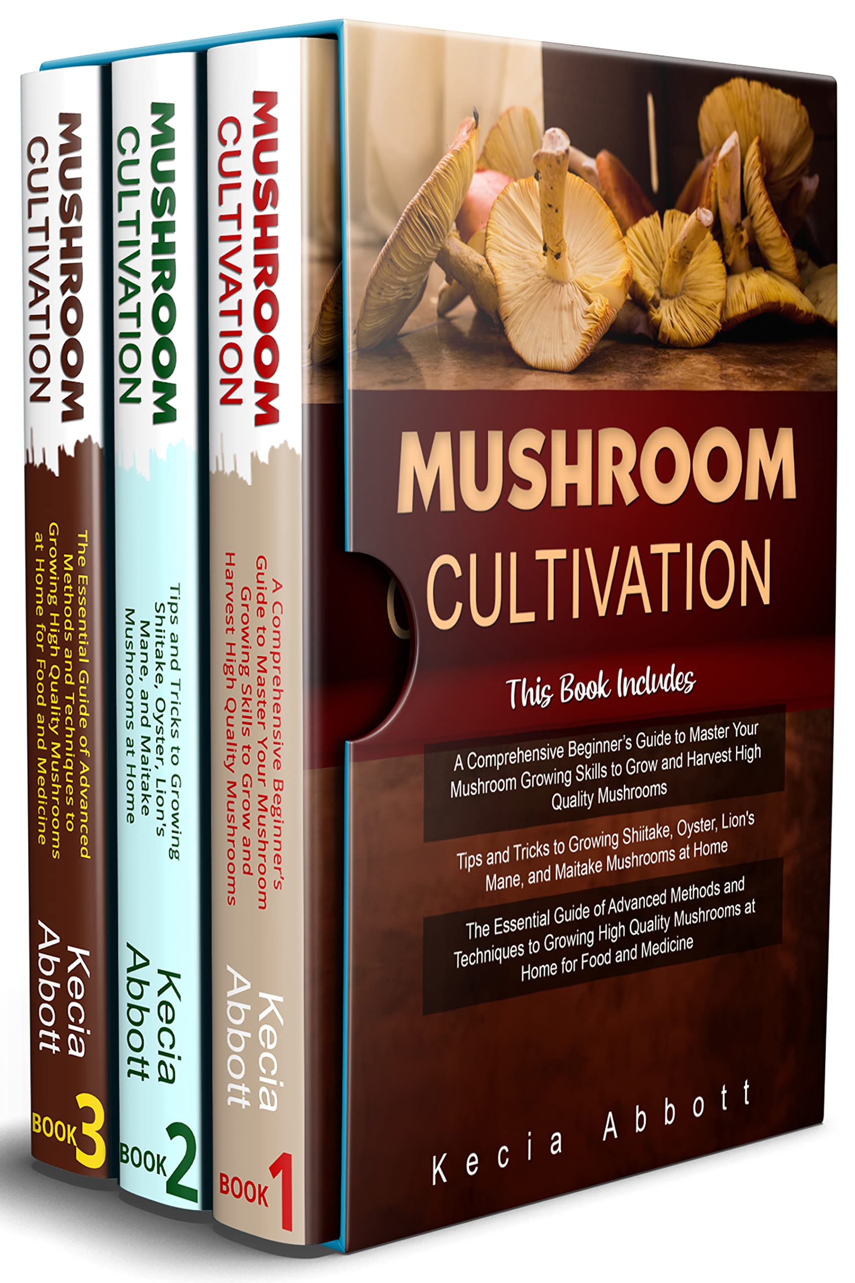Mushroom Cultivation: 3 in 1- A Comprehensive Beginner’s Guide+ Tips