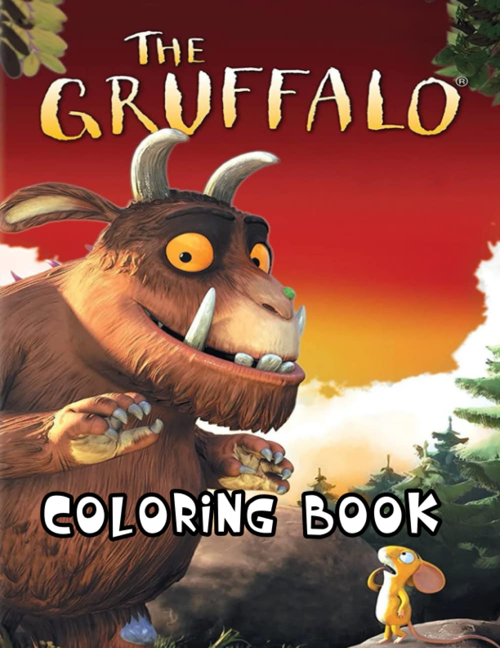 The Gruffalo Coloring Book: Jumbo Colouring Pages For Kids and Adults