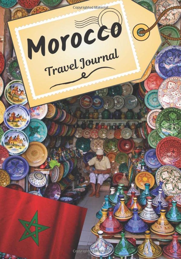 Morocco travel journal Logbook to tell your stories and history Plan