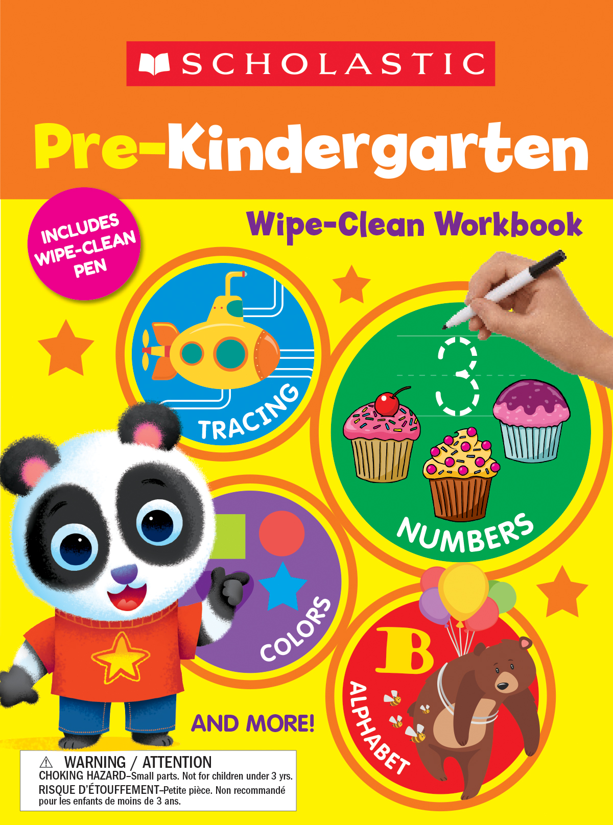 Scholastic PreK WipeClean Workbook by Scholastic Teaching Resources