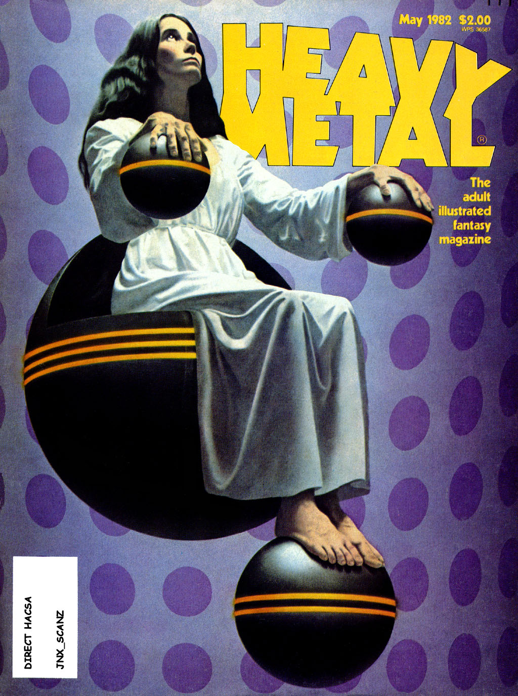 Heavy Metal, May 1982 book cover