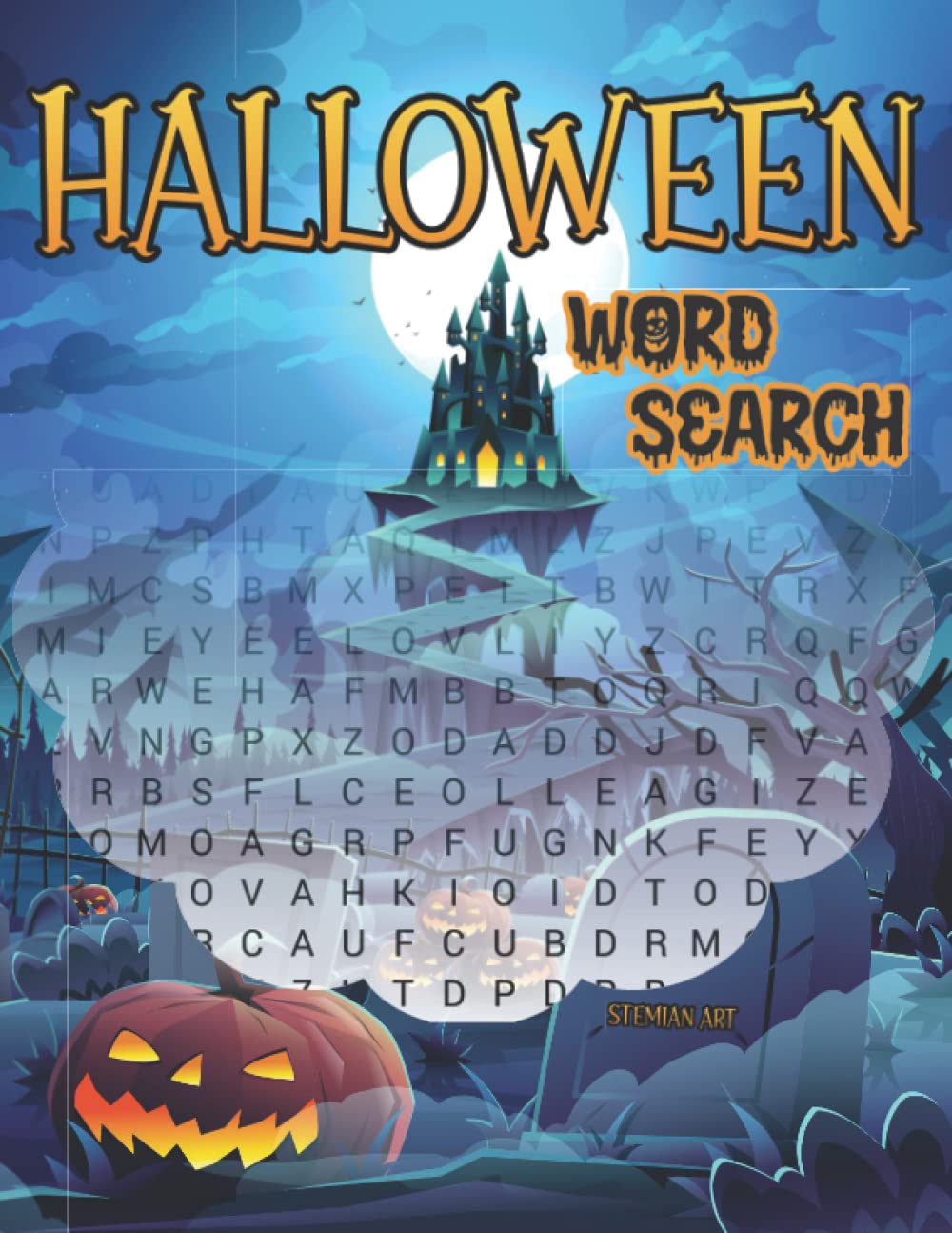 Halloween Word Search for Adults Halloween Activity Book for Teens and