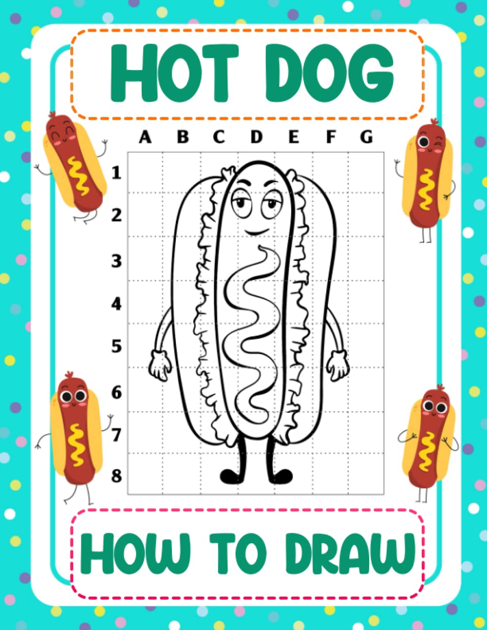 How To Draw Hot Dog Simple Guide Book With StepbyStep Instructions