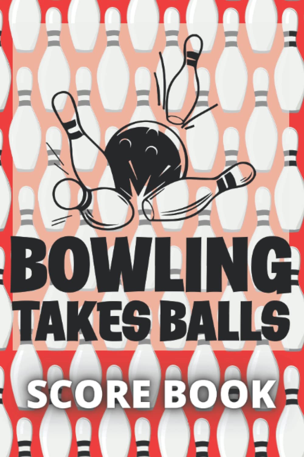 Bowling score sheets book bowling gifts by No Yellow Snow Media