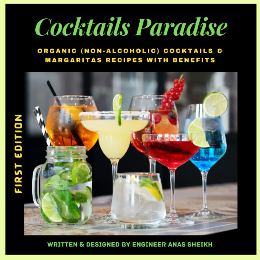 Cocktails Paradise Non Alcoholic Cocktail Recipe Book Organic